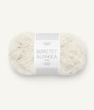 Børstet alpakka